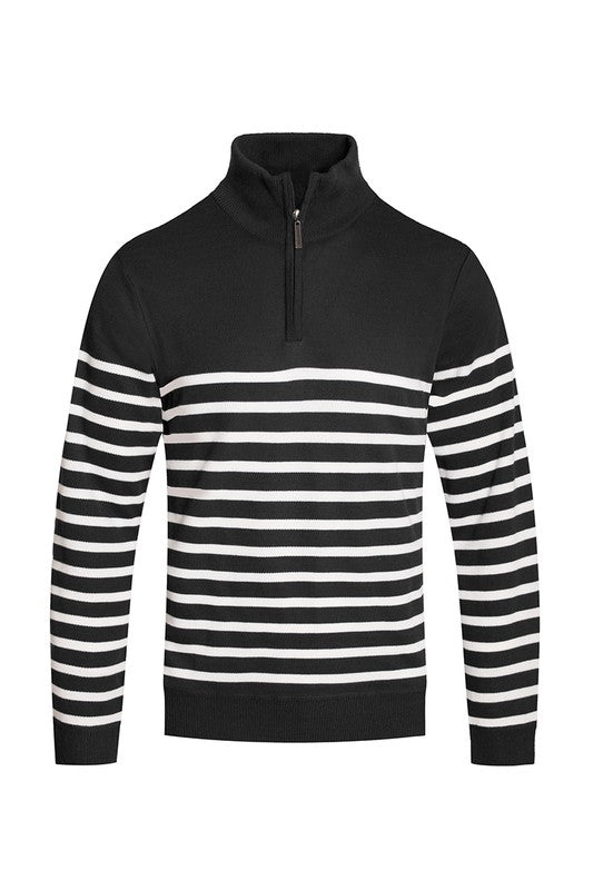 Nolan Quarter Zip Pullover Sweater