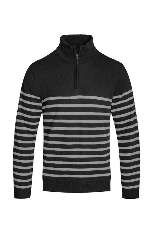 Nolan Quarter Zip Pullover Sweater