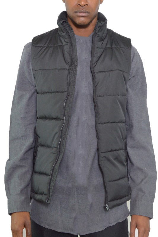 Wyatt Padded Winter Two Tone Vest