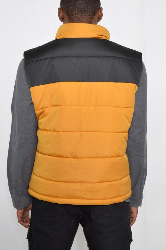 Wyatt Padded Winter Two Tone Vest