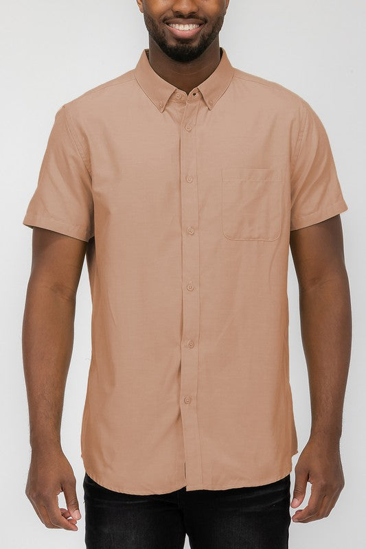 Brooks Short Sleeve Solid Shirt