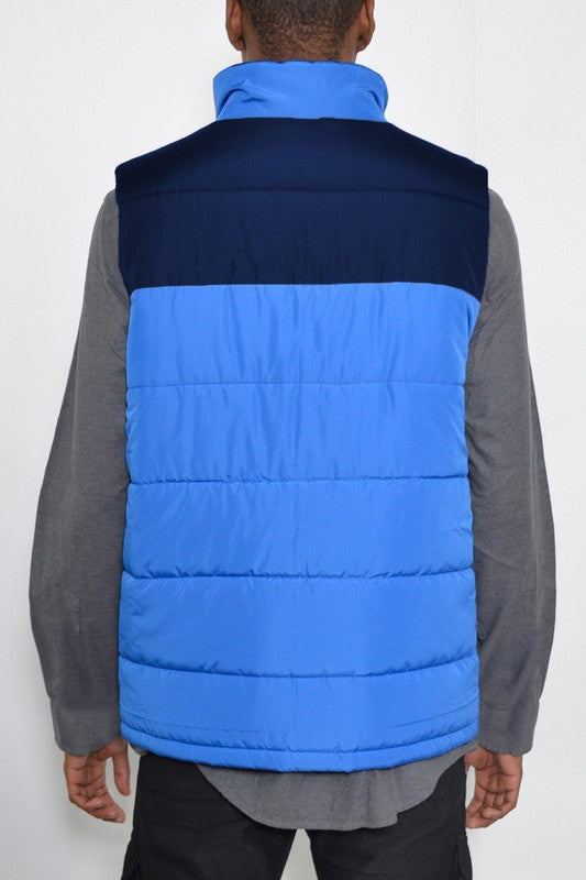 Wyatt Padded Winter Two Tone Vest