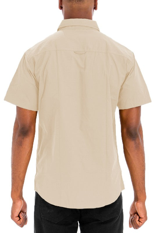 Josiah Two Chest Pocket Short Sleeve Shirt