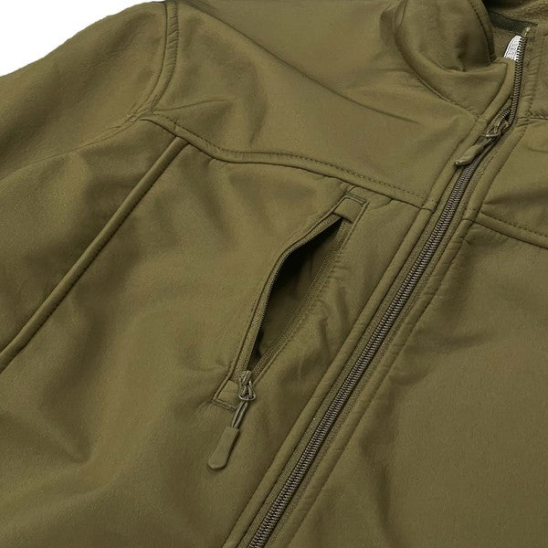 Jayden Solid Soft Shell Storm Tech Jacket