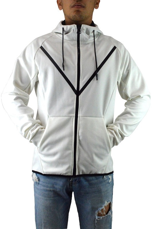 Logan Full Zip Up Hoodie Sweatshirt