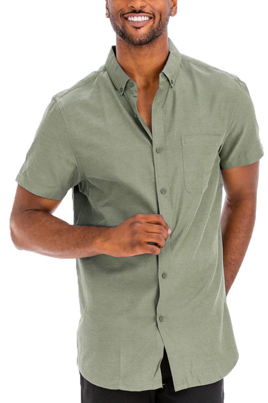 Brooks Short Sleeve Solid Shirt