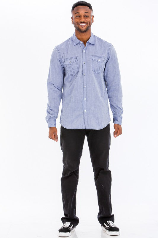 Sebastian Casual Long Sleeve Shirt