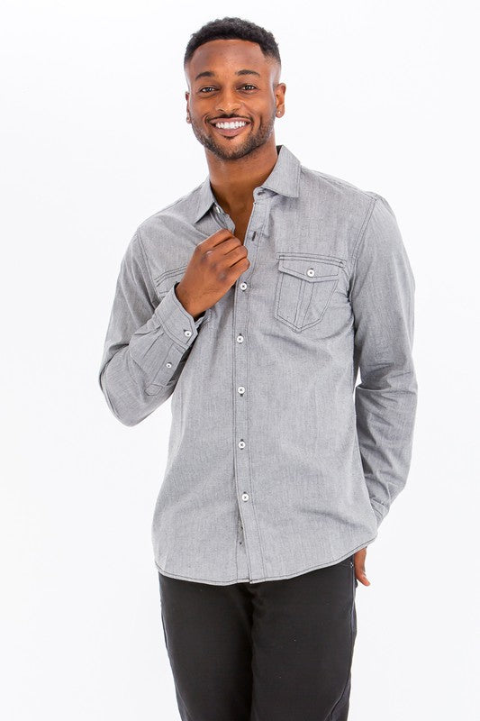 Sebastian Casual Long Sleeve Shirt